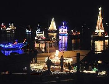 North Carolina Holiday Flotilla Boat Parade &amp; Fireworks