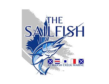 The Sailfish At Marsh Creek Marine Logo