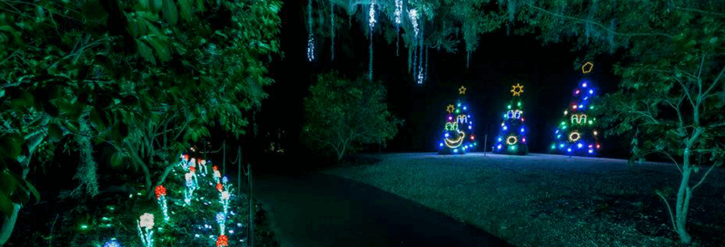 airle gardens holiday lights, enchanted airle gardens