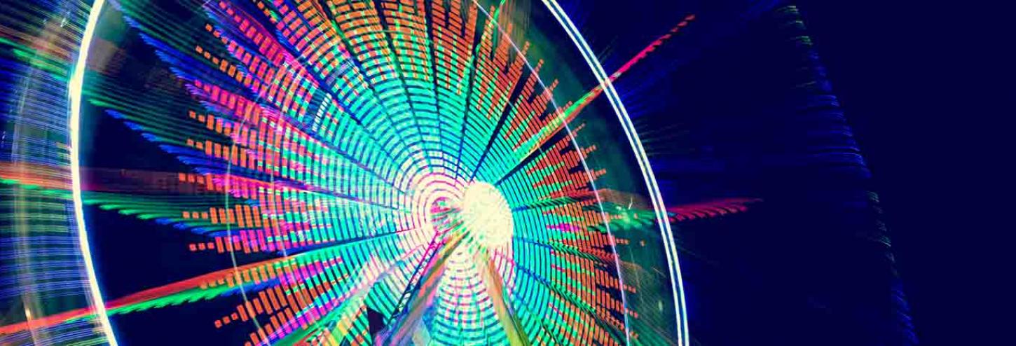 Ferris wheel at the county fair