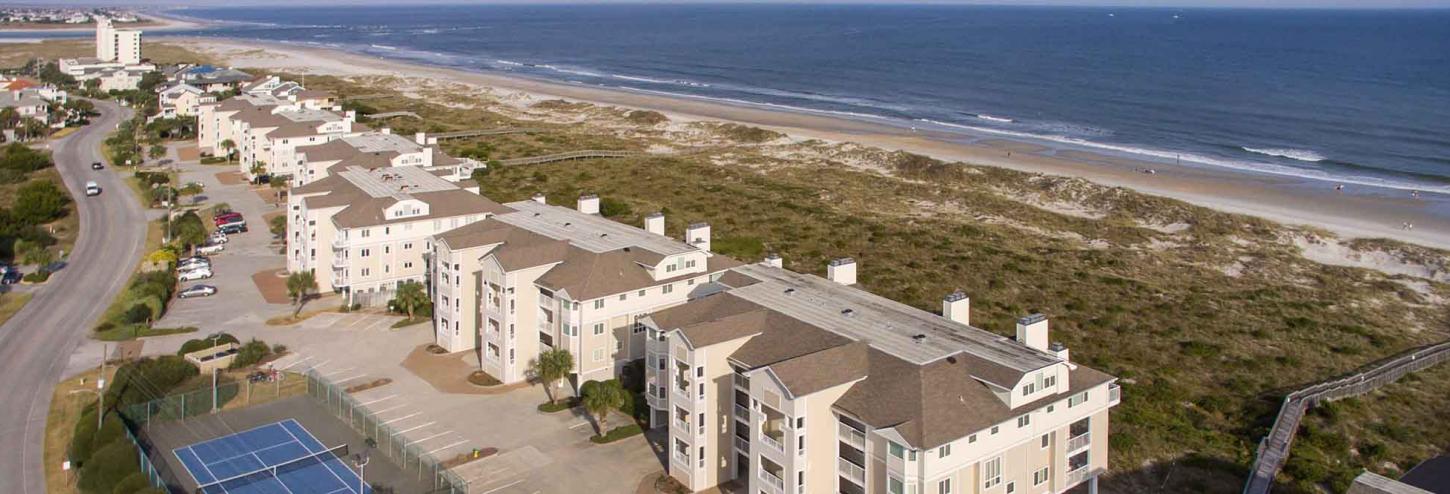 Wrightsville Dunes condo rentals along Wrightsville Beach