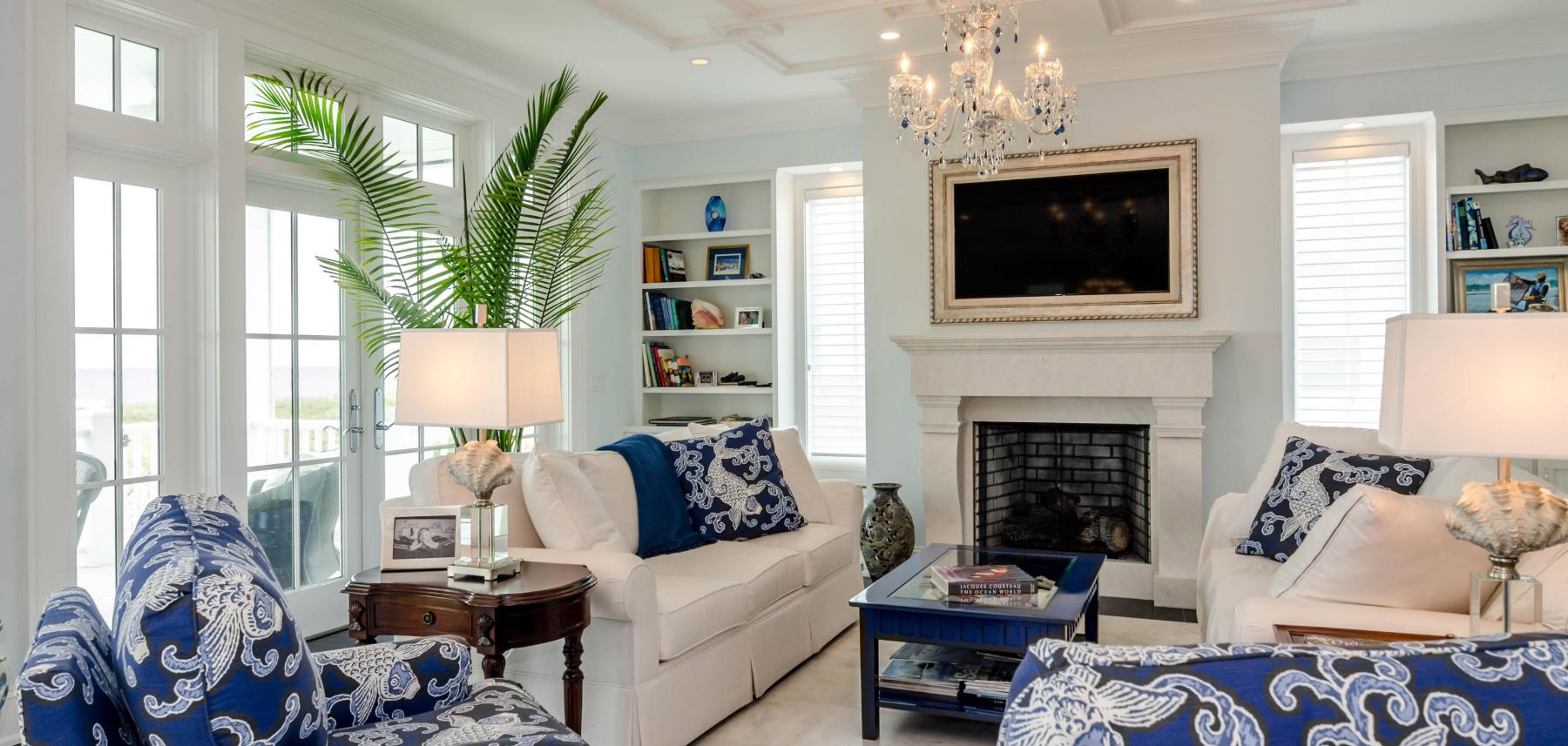 interior of a Coastal Carolina Vacation Rental