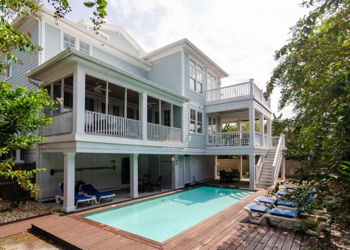 Sparkie's Place, Wrightsville Beach Vacation Rental with Pool, Bryant Real Estate
