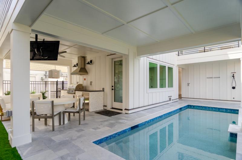 Pool at Unit W316, Bryant Real Estate.